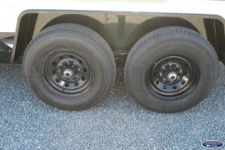 New 2026 Down 2 Earth Trailers 18ft 14K w/ Fold Up Ramps Equipment Trailer