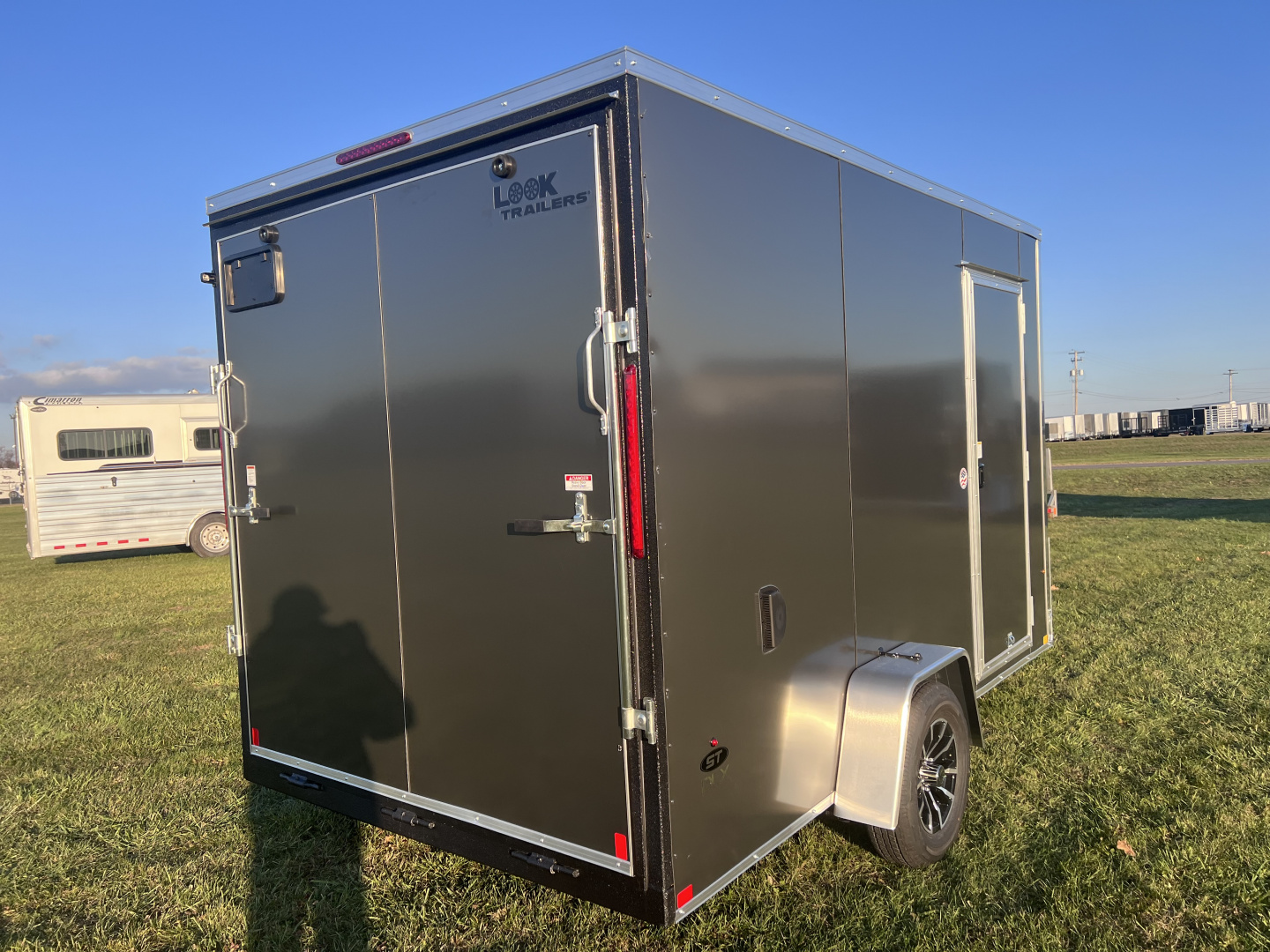 New 2026 Look Trailers 7x12 3.5K RAMP DOOR ST DLX Cargo / Enclosed Trailer