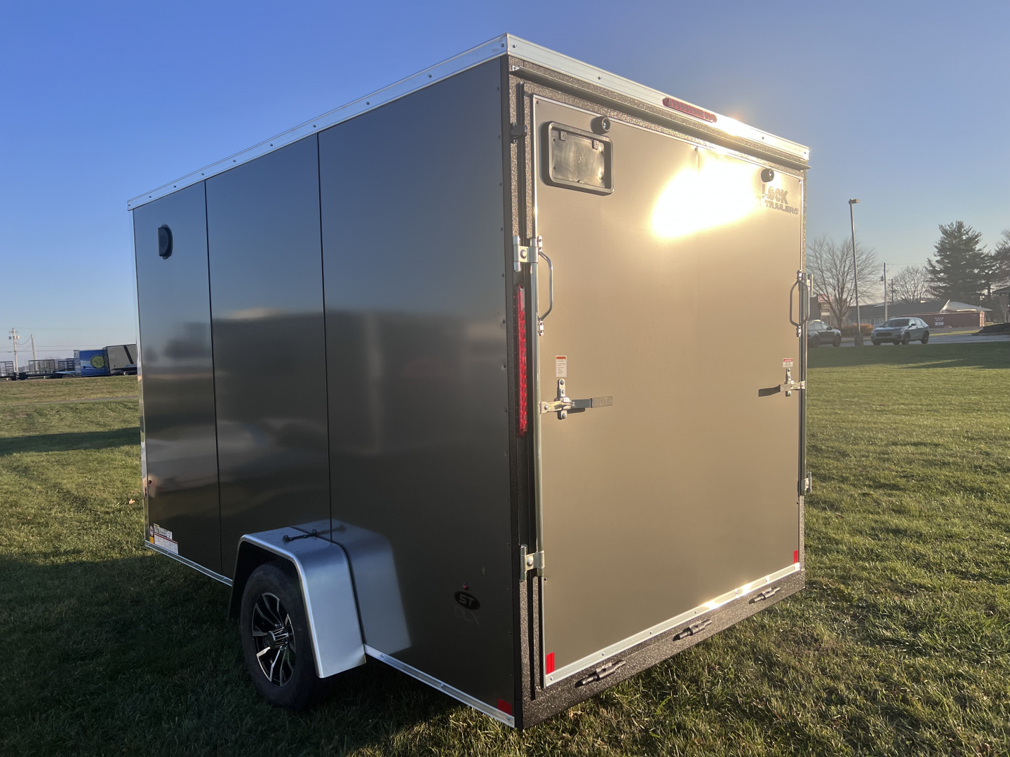 New 2026 Look Trailers 7x12 3.5K RAMP DOOR ST DLX Cargo / Enclosed Trailer
