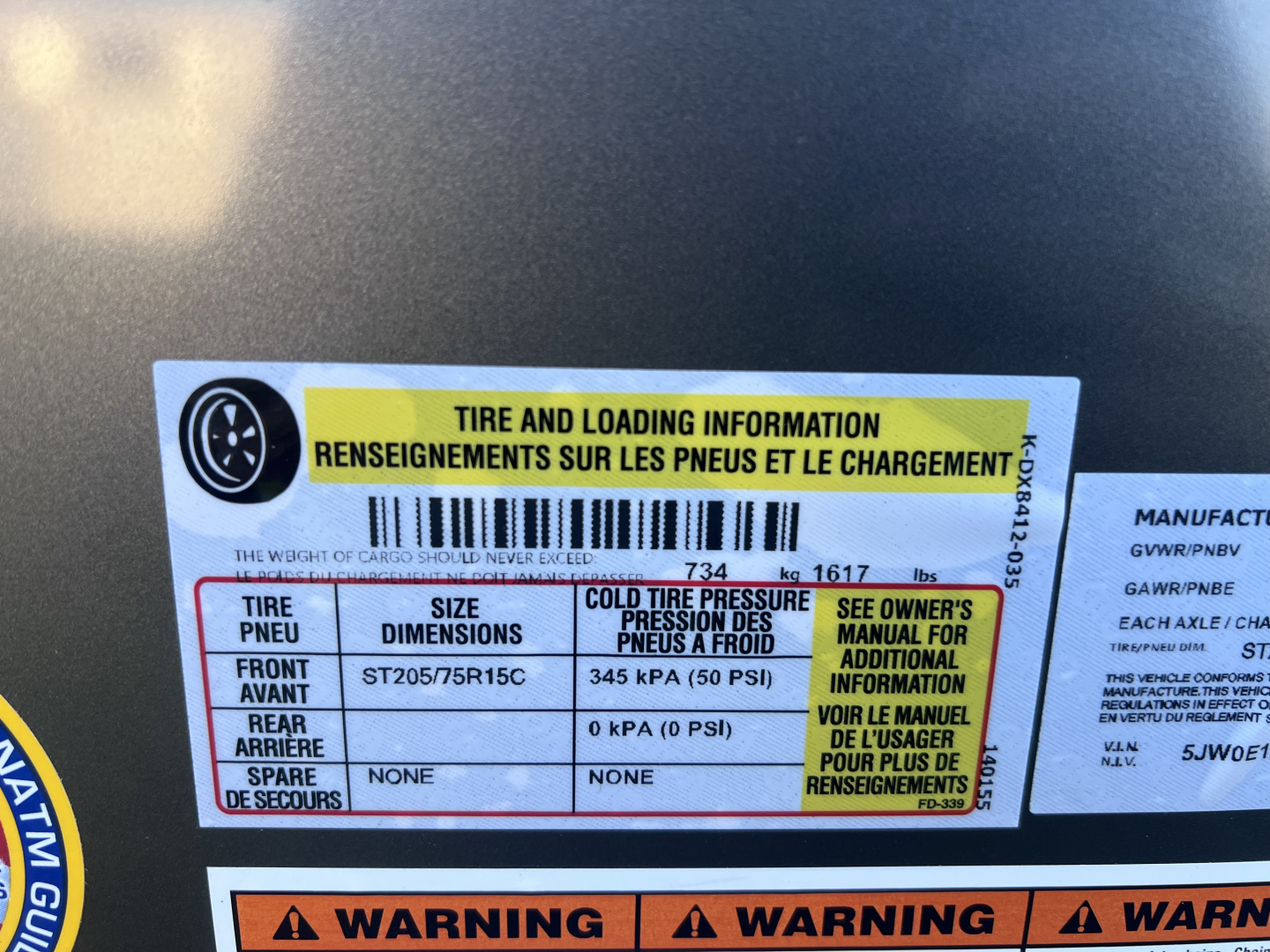 New 2026 Look Trailers 7x12 3.5K RAMP DOOR ST DLX Cargo / Enclosed Trailer