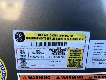 New 2026 Look Trailers 7x12 3.5K RAMP DOOR ST DLX Cargo / Enclosed Trailer