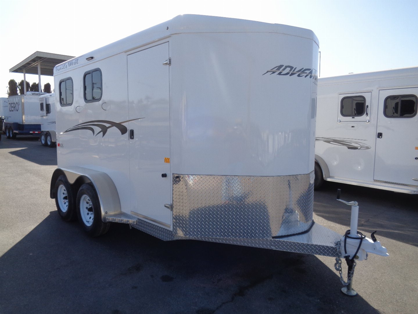 New 2026 Trails West *ADV MX II 2H * ADVENTURE MX II 2-Horse Slant Load Horse Trailer