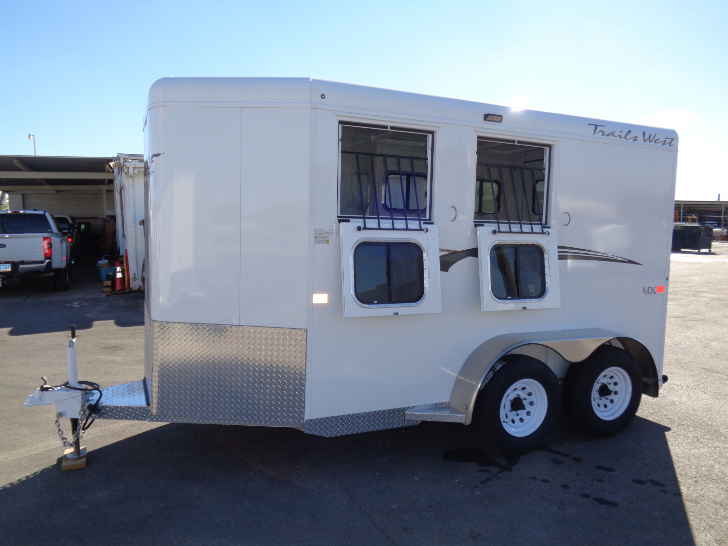 New 2026 Trails West *ADV MX II 2H * ADVENTURE MX II 2-Horse Slant Load Horse Trailer