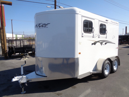 New 2026 Trails West *ADV MX II 2H * ADVENTURE MX II 2-Horse Slant Load Horse Trailer