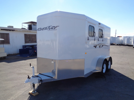New 2026 Trails West *ADV MX II 2H * ADVENTURE MX II 2-Horse Slant Load Horse Trailer