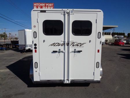 New 2026 Trails West *ADV MX II 2H * ADVENTURE MX II 2-Horse Slant Load Horse Trailer
