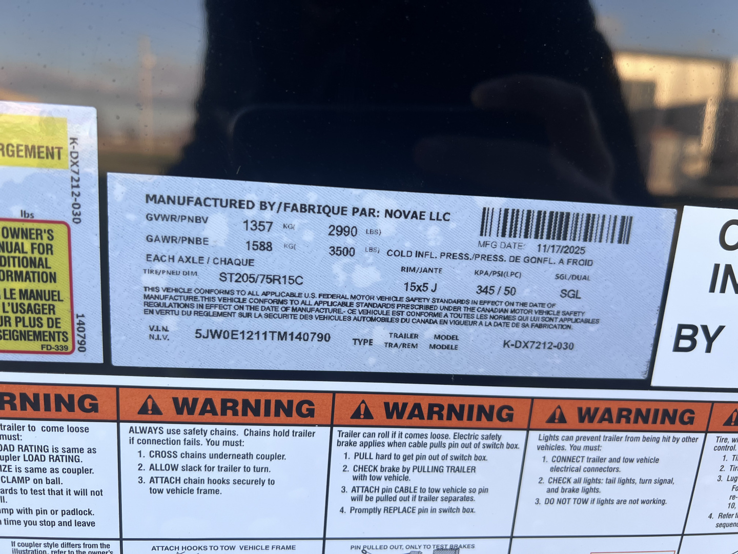 New 2026 Look Trailers 6X12 3K ST-DLX RAMP DOOR Cargo / Enclosed Trailer