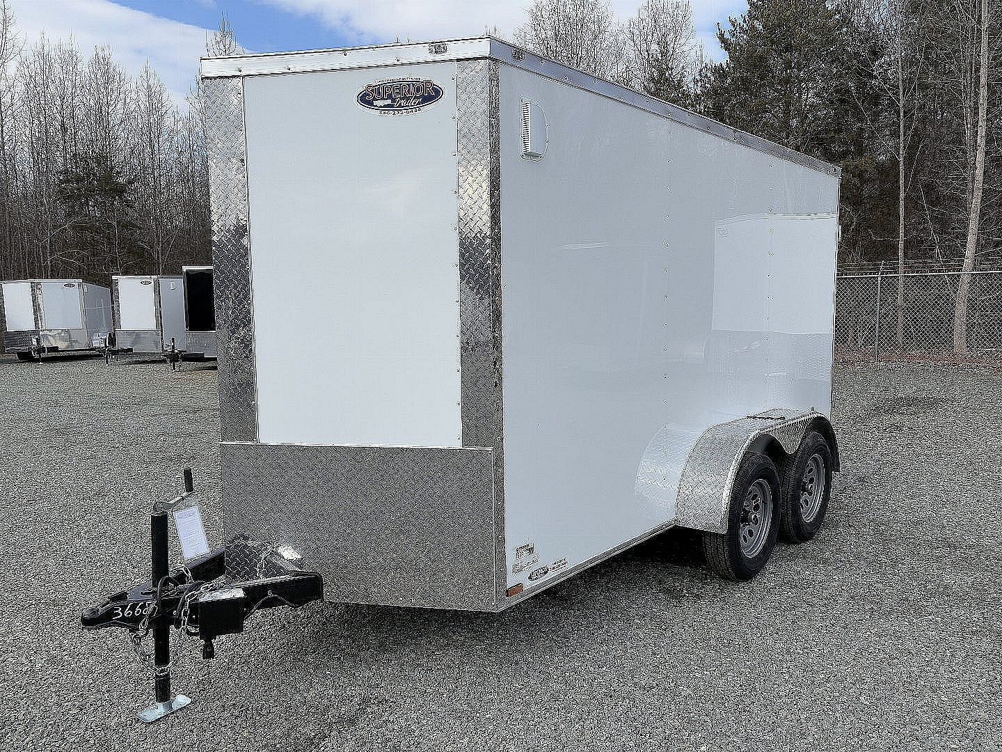 New 2026 Anvil 6X12 7K w/ Double Doors & Extra Height Cargo / Enclosed Trailer