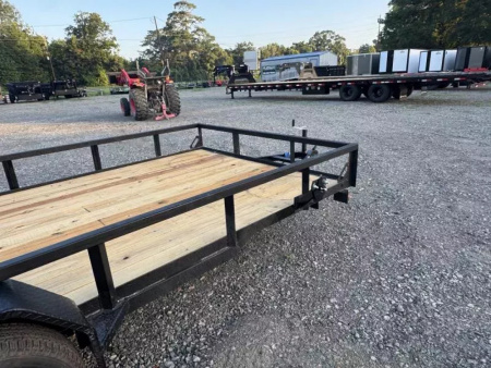 New 2026 Load Trail 77x12 W/4 FOOT GATE Utility Trailer