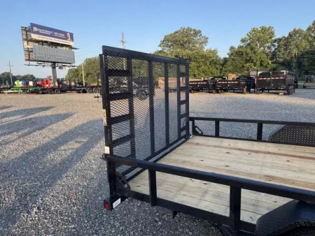 New 2026 Load Trail 77x12 W/4 FOOT GATE Utility Trailer