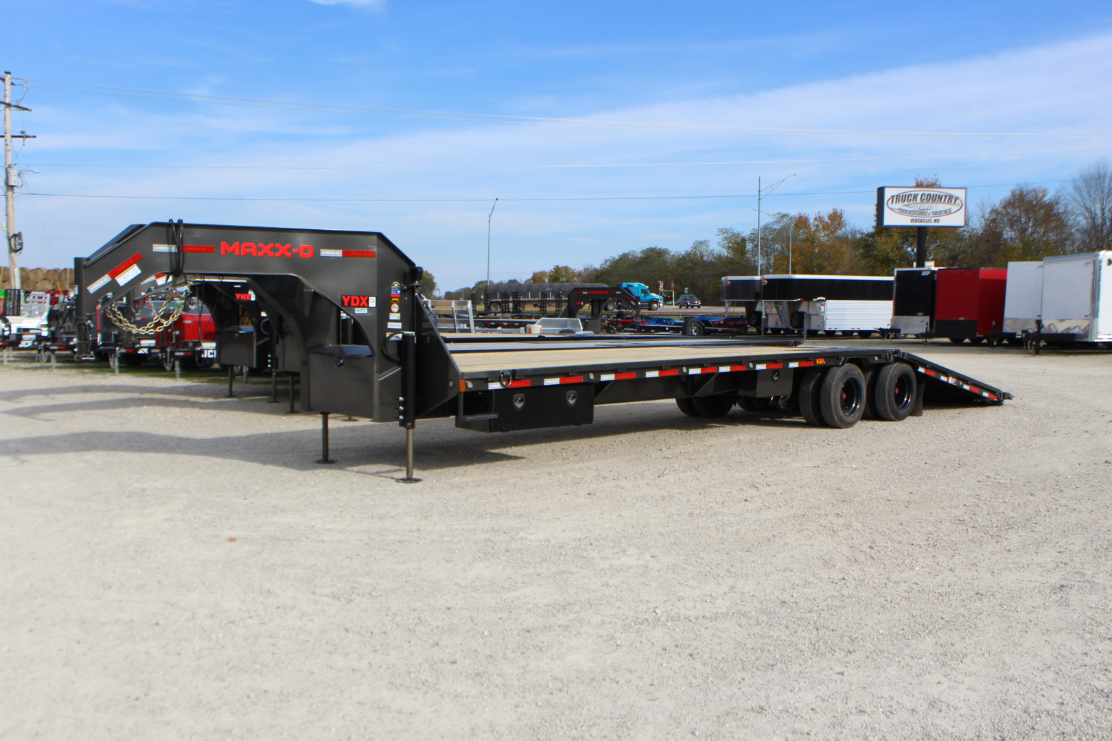 New 2026 MAXX-D YDX 34' X 102" Hydraulic Dovetail Trailer