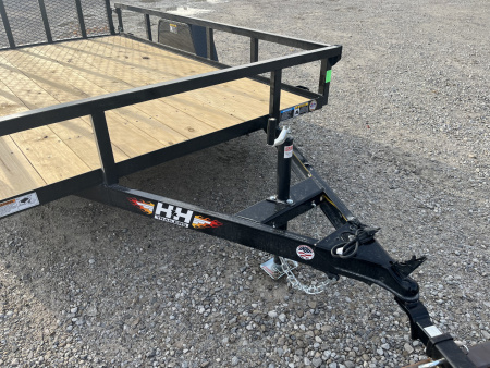 New 2026 H&H Trailers 76X10 Utility Trailer 3.5K GVWR