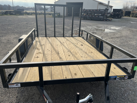 New 2026 H&H Trailers 76X10 Utility Trailer 3.5K GVWR