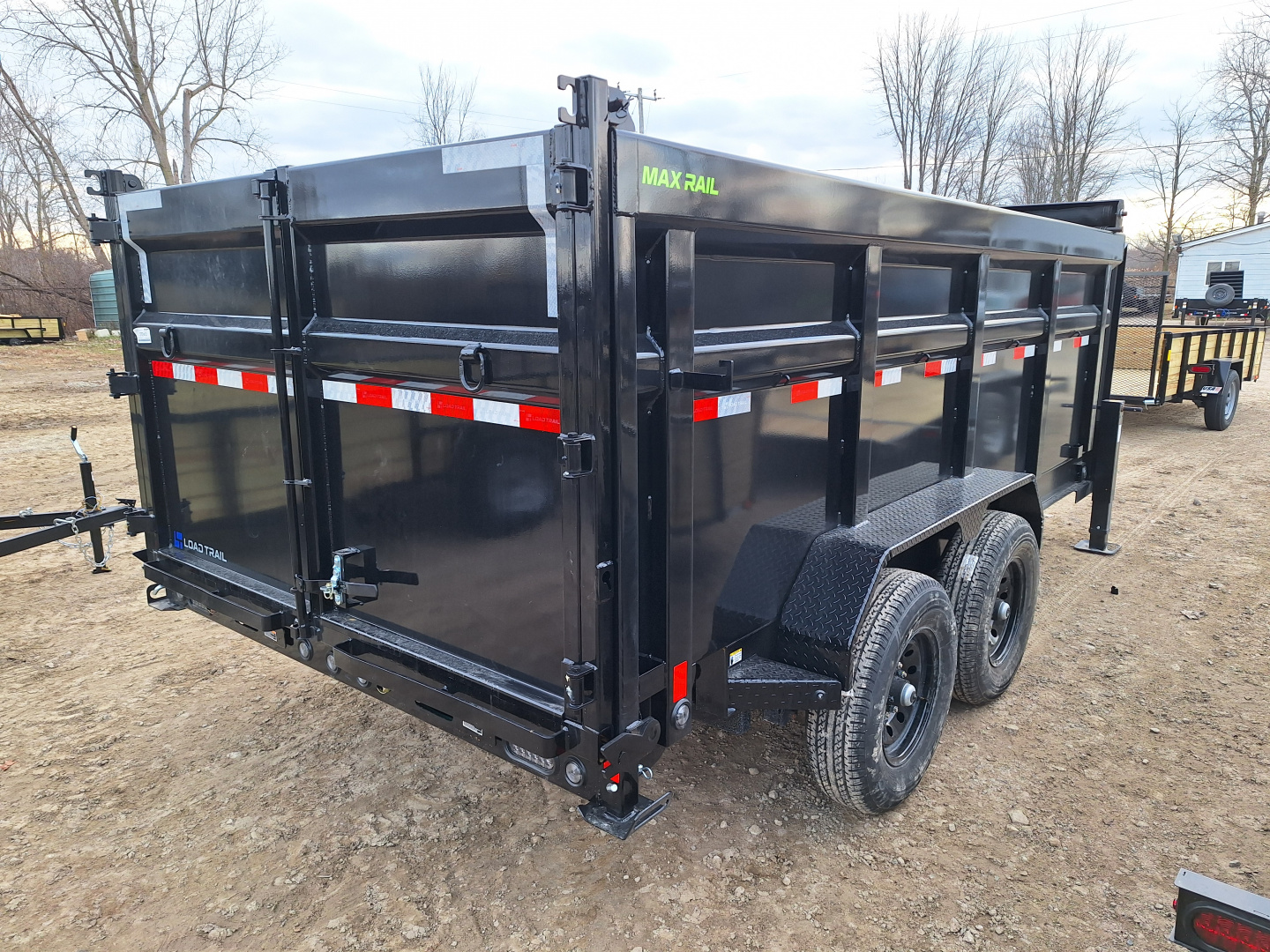 New 2026 Load Trail 83x14 Gooseneck Dump Trailer W/48" Sides