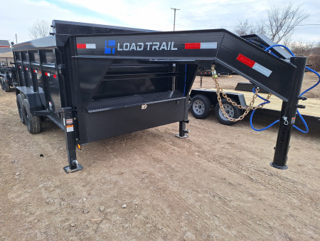 New 2026 Load Trail 83x14 Gooseneck Dump Trailer W/48" Sides