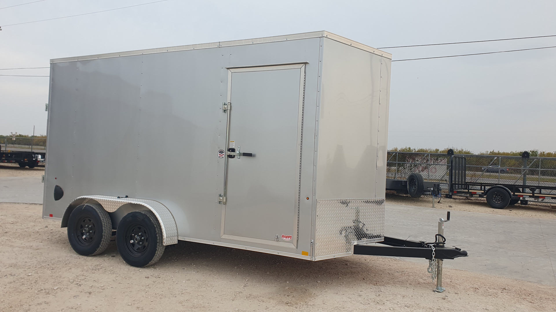 New 2026 Compass 7'x14' Enclosed Cargo Trailer - Indigo DLX