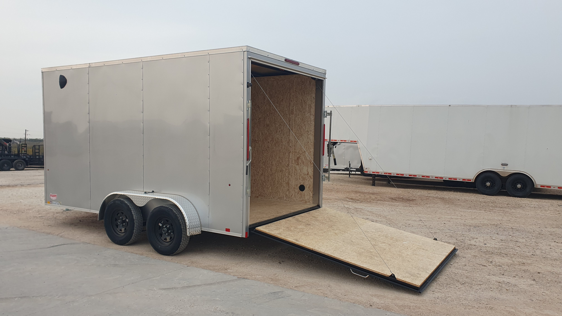 New 2026 Compass 7'x14' Enclosed Cargo Trailer - Indigo DLX