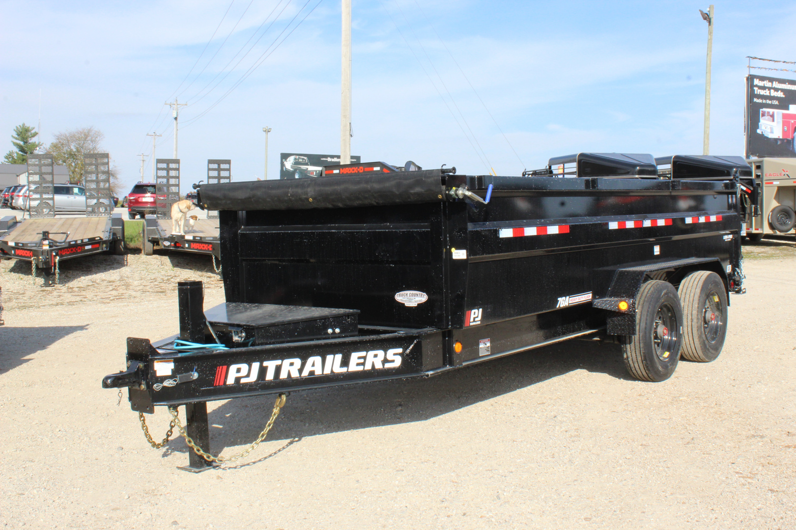 New 2026 PJ TRAILERS DE 16' BP Dump Trailer