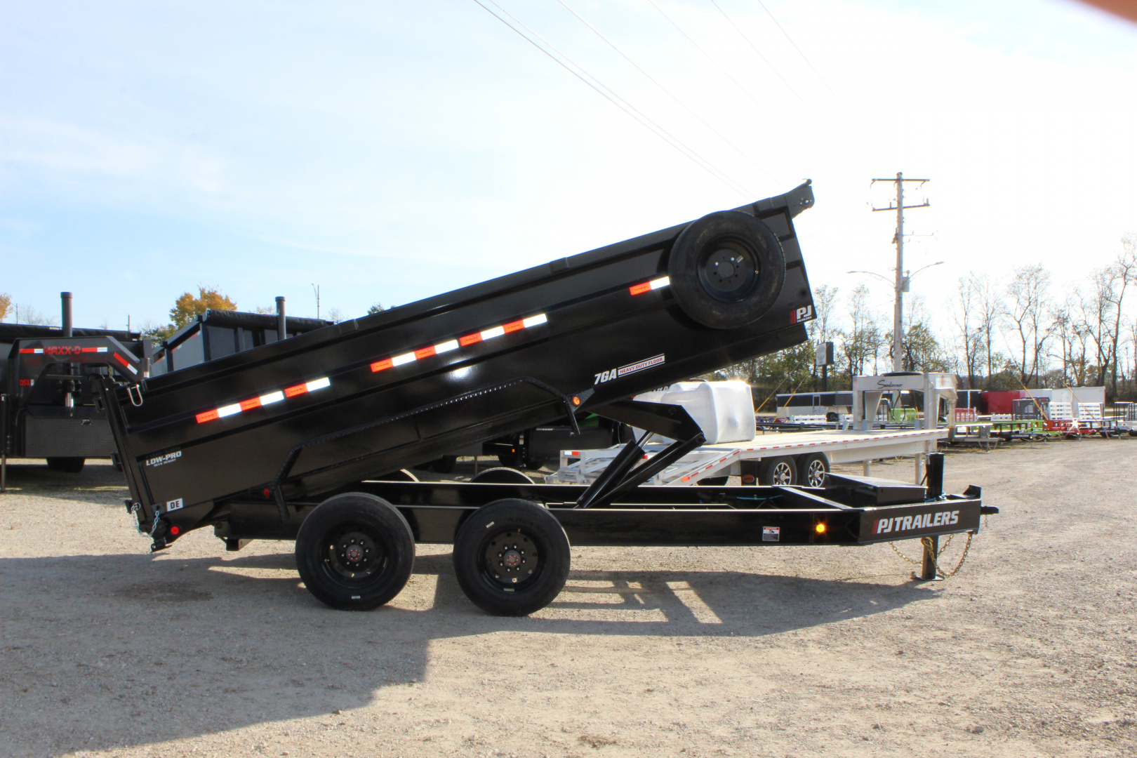 New 2026 PJ TRAILERS DE 16' BP Dump Trailer