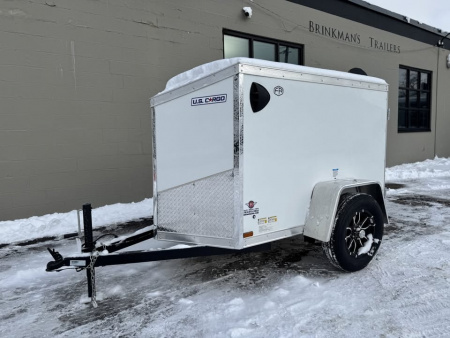 New 2026 US Cargo 4X6 Cargo / Enclosed Trailer - SWING DOOR!