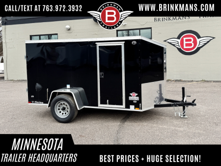 New Continental Cargo 5x10 Enclosed Trailer - Double Doors!