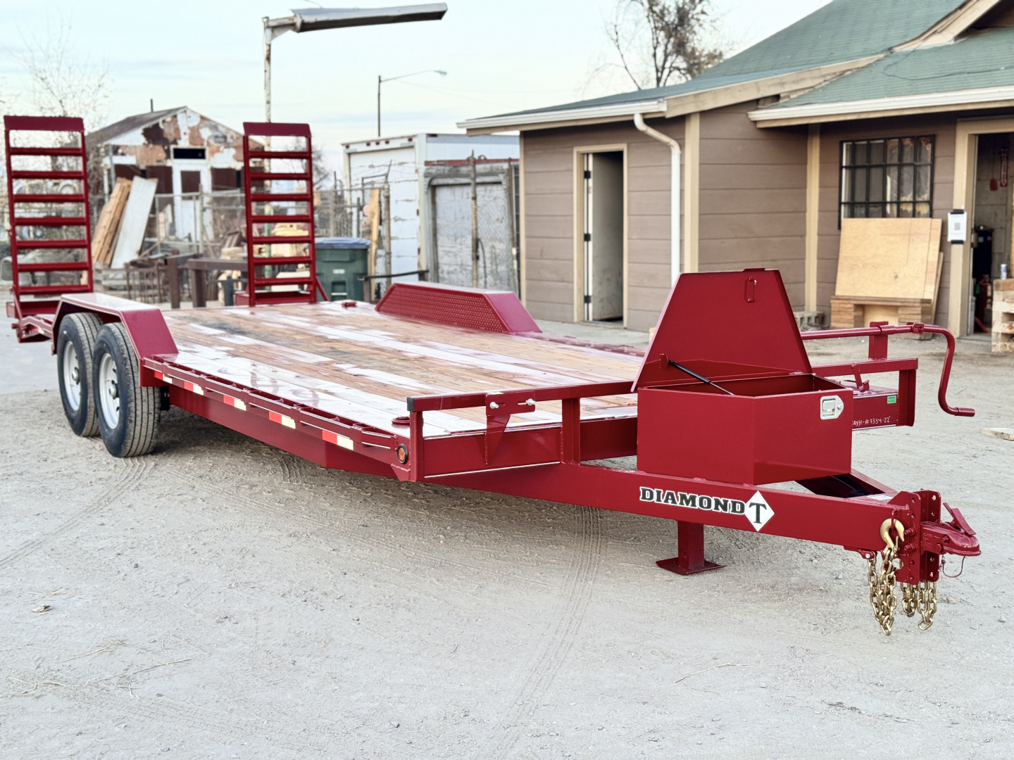 New 2026 Diamond T 7-HD22 SKID-PRO Equipment Hauler 15k GVWR