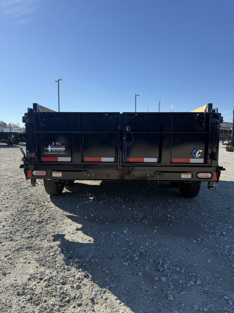 New 2026 Diamond C Trailers LPT207 7x14 24" Walls w/ Electric Tarp