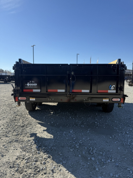 New 2026 Diamond C Trailers LPT207 7x14 24" Walls w/ Electric Tarp