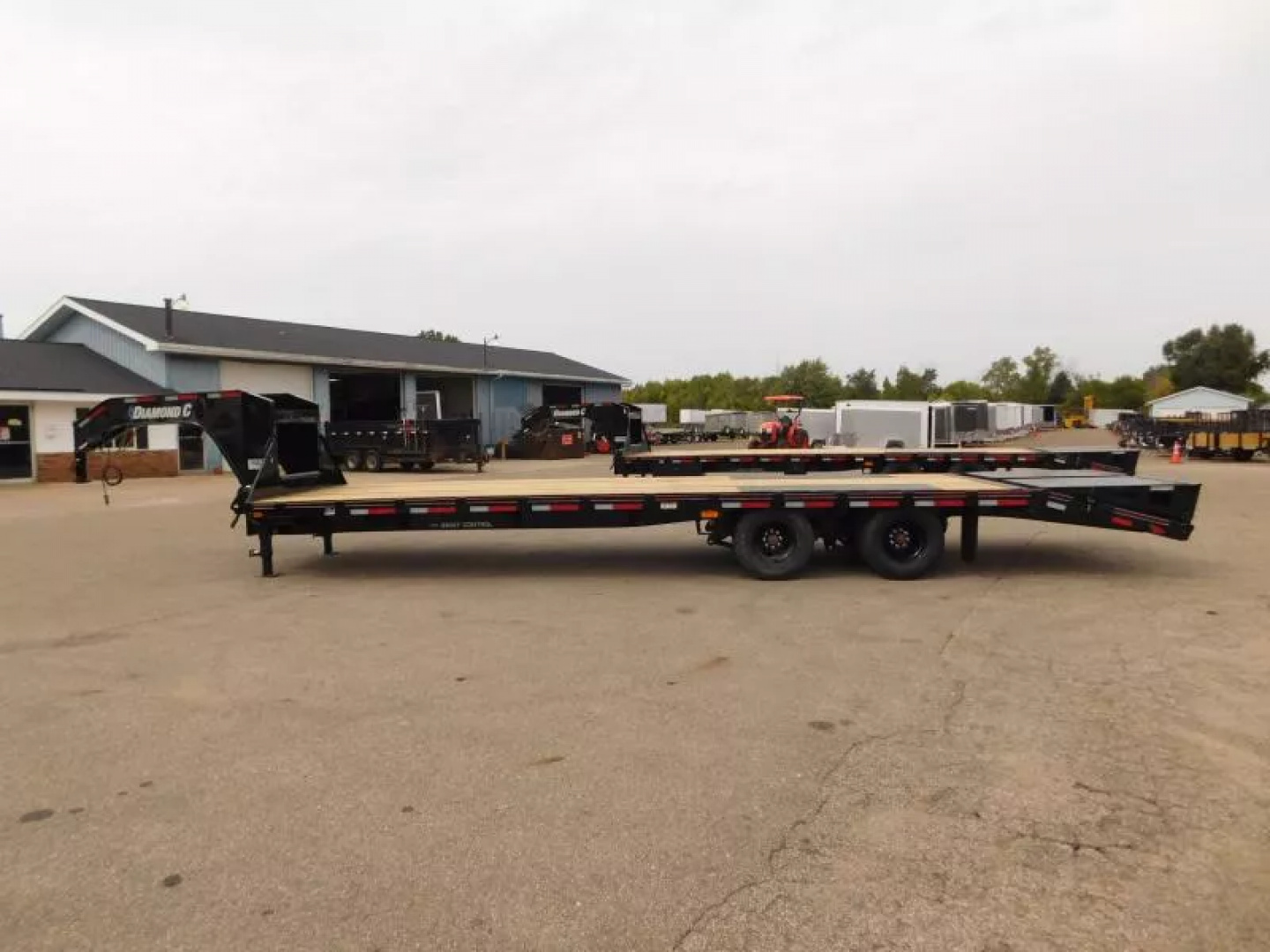 New 2026 Diamond C Trailers FMAX212 32x102 MR Equipment Trailer