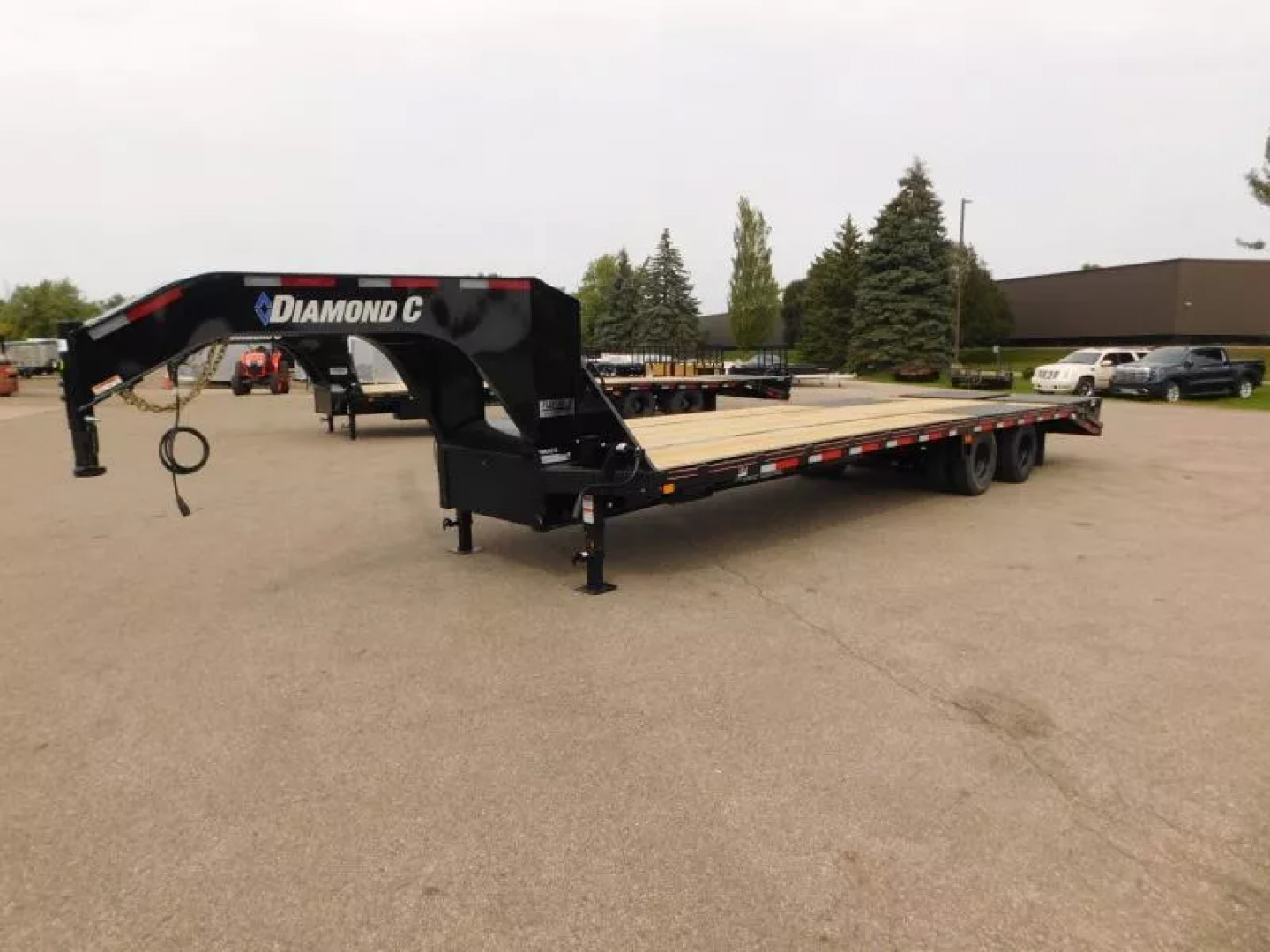 New 2026 Diamond C Trailers FMAX212 32x102 MR Equipment Trailer