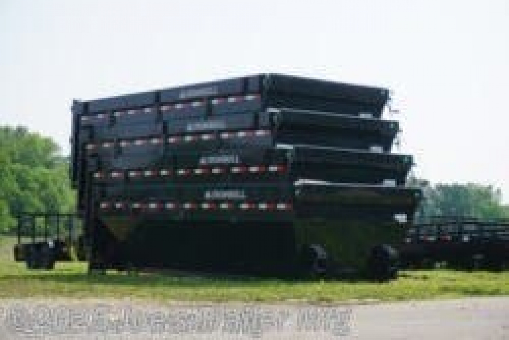 New Iron Bull 83" X 16' Roll off Bin