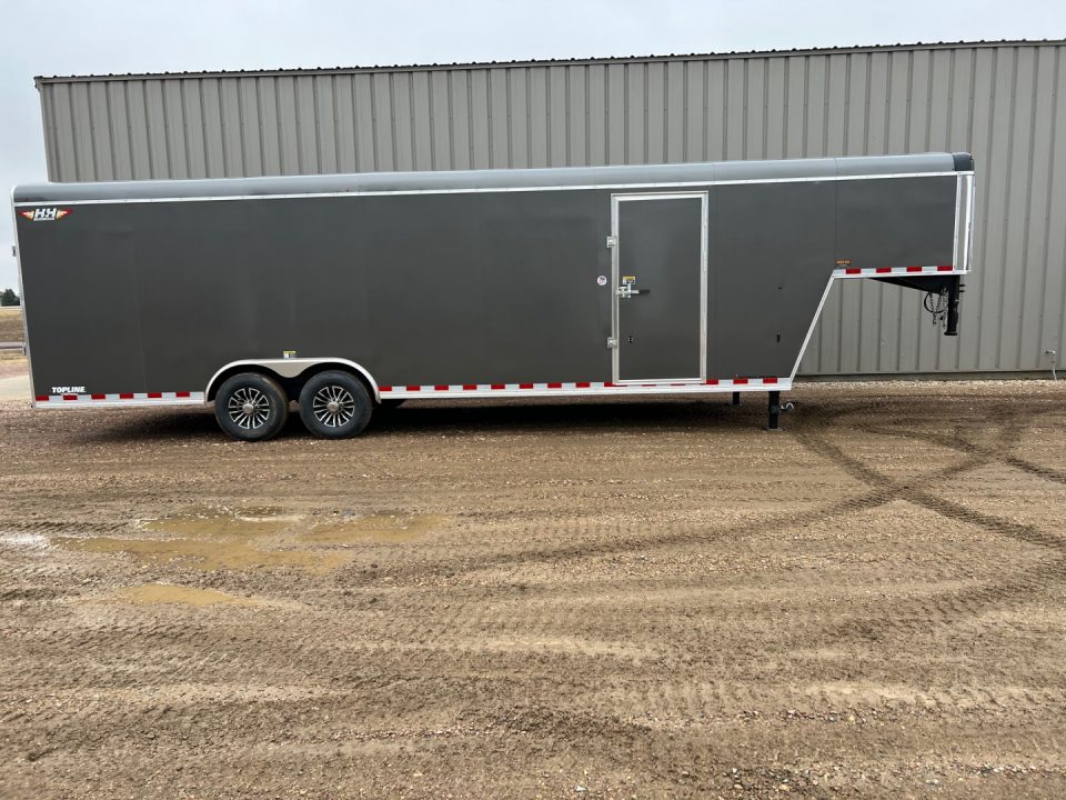 New 2026 H&H Trailers 26 Gooseneck Cargo / Enclosed Trailer