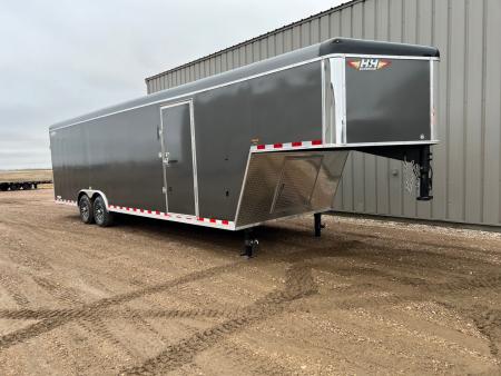 New 2026 H&H Trailers 26 Gooseneck Cargo / Enclosed Trailer