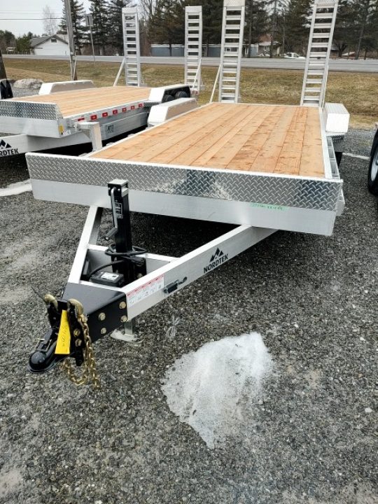 New 2026 Nordtek EQ82X20 10K Aluminum Equipment Trailer