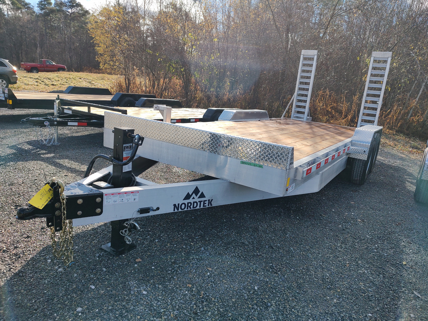 New 2026 Nordtek EQ82X20 10K Aluminum Equipment Trailer