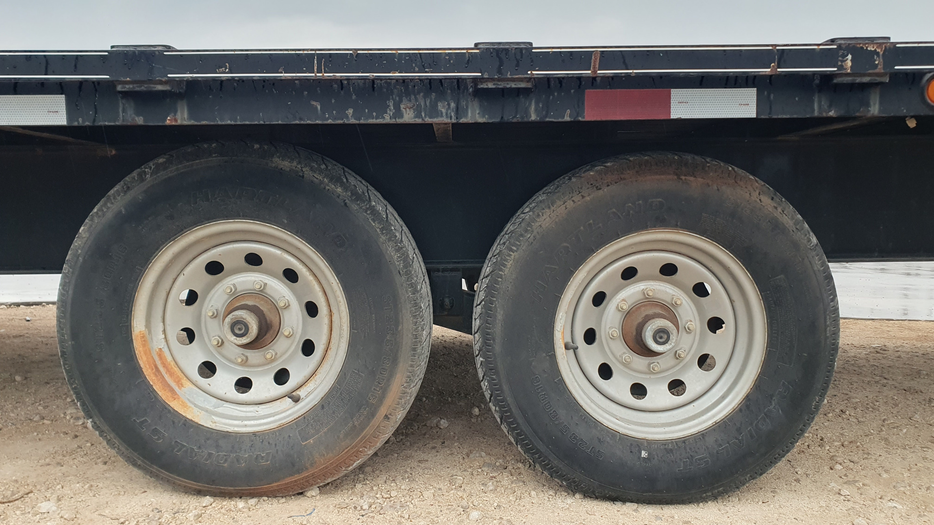 Used 2012 Sure Pull Trailers 102"x25' GN Deckover