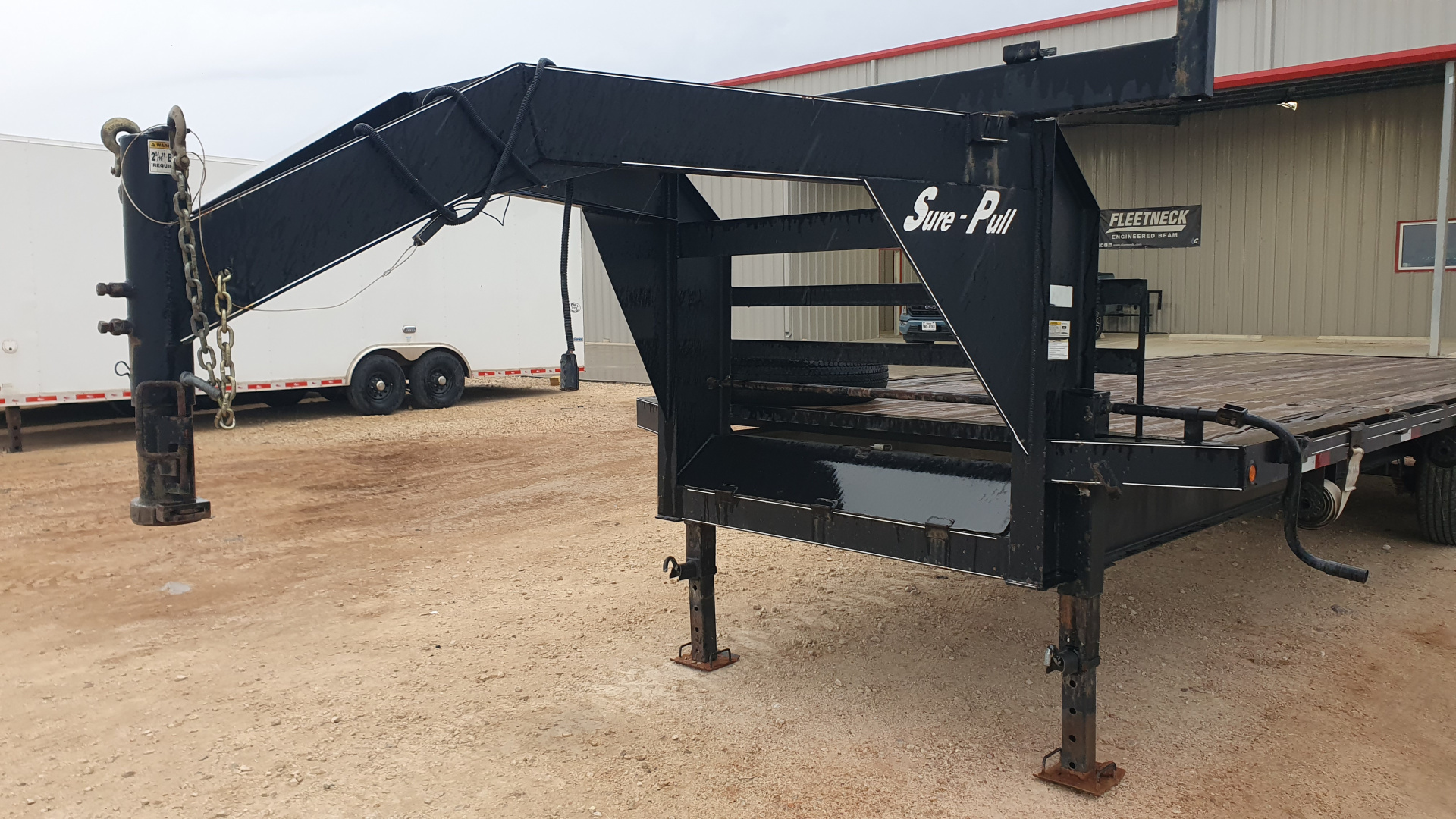 Used 2012 Sure Pull Trailers 102"x25' GN Deckover