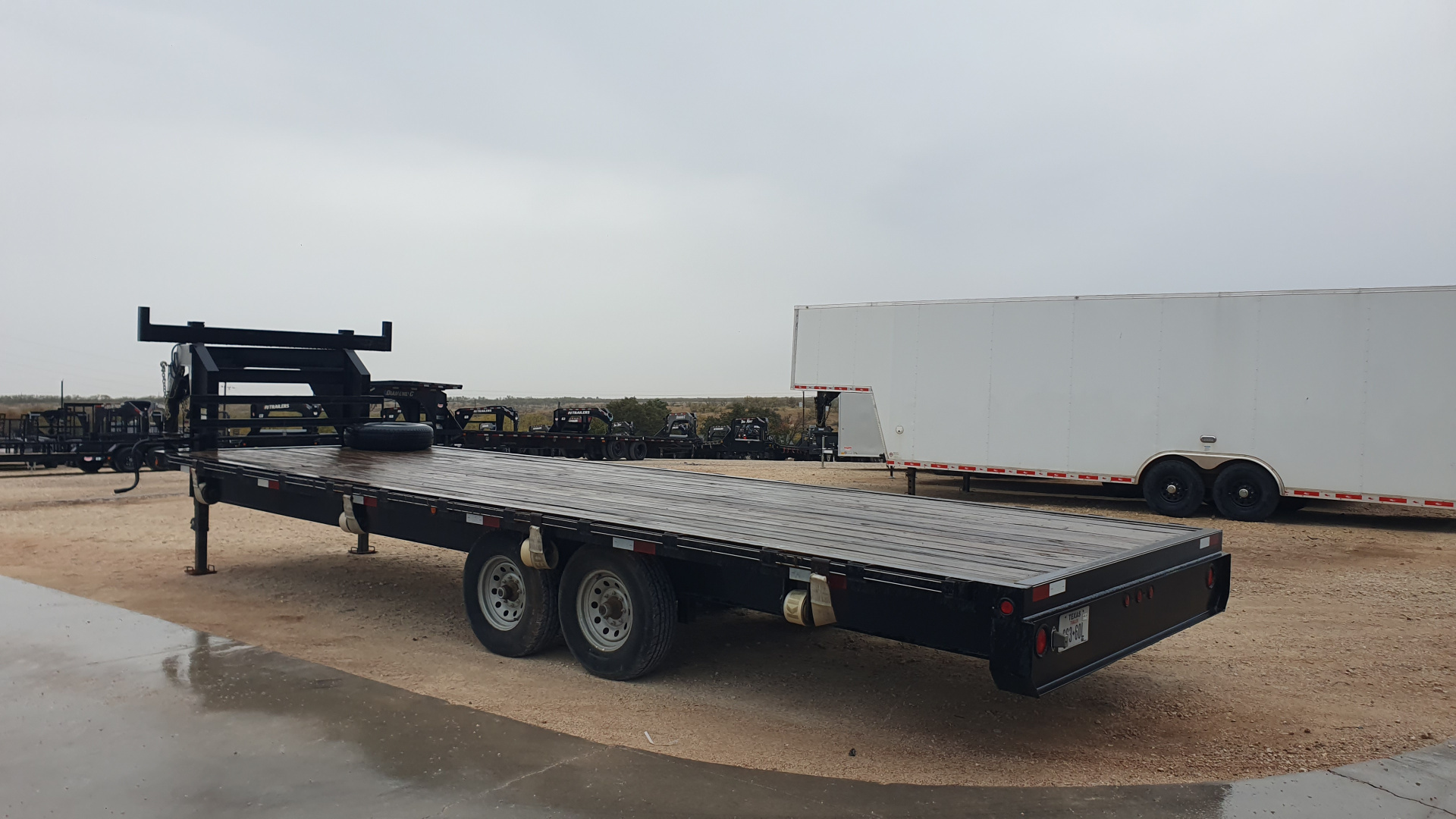 Used 2012 Sure Pull Trailers 102"x25' GN Deckover
