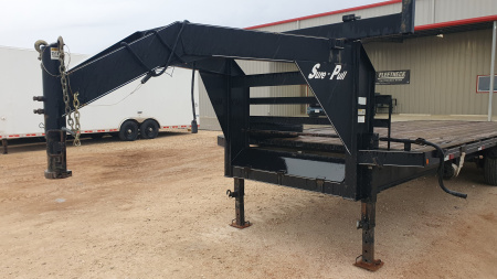 Used 2012 Sure Pull Trailers 102"x25' GN Deckover