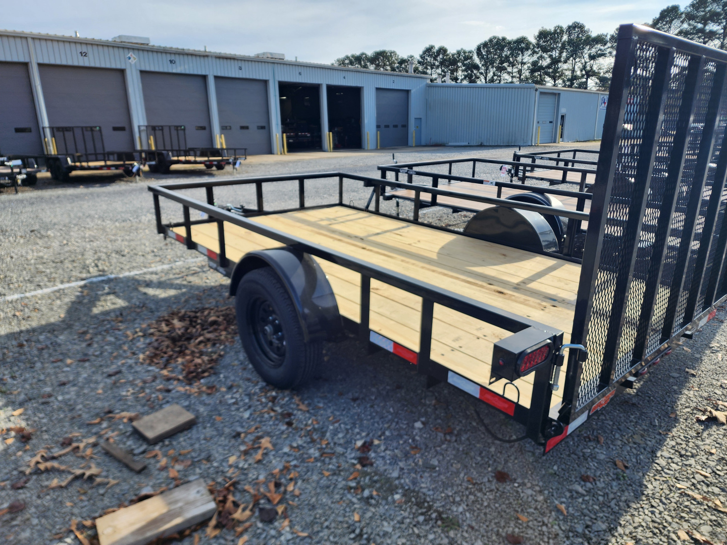 New 2026 Down 2 Earth Trailers 6X12 Utility Trailer