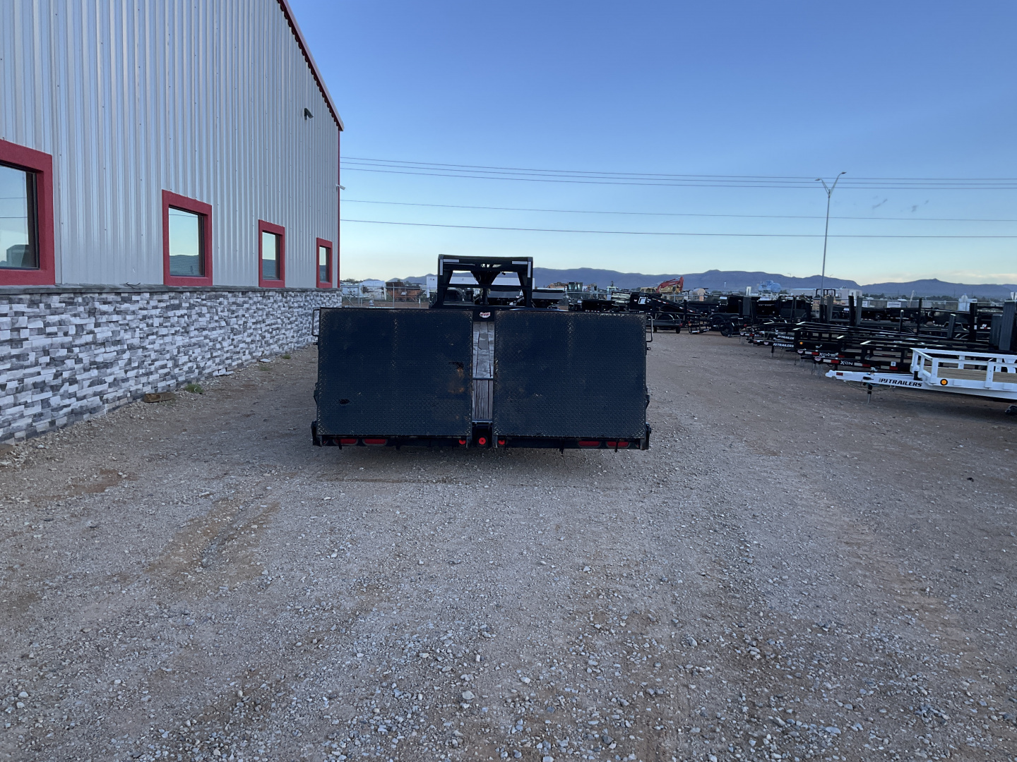 Used 2023 PJ 102"x32' Pro-Beam Super-Wide Equipment Trailer- H7