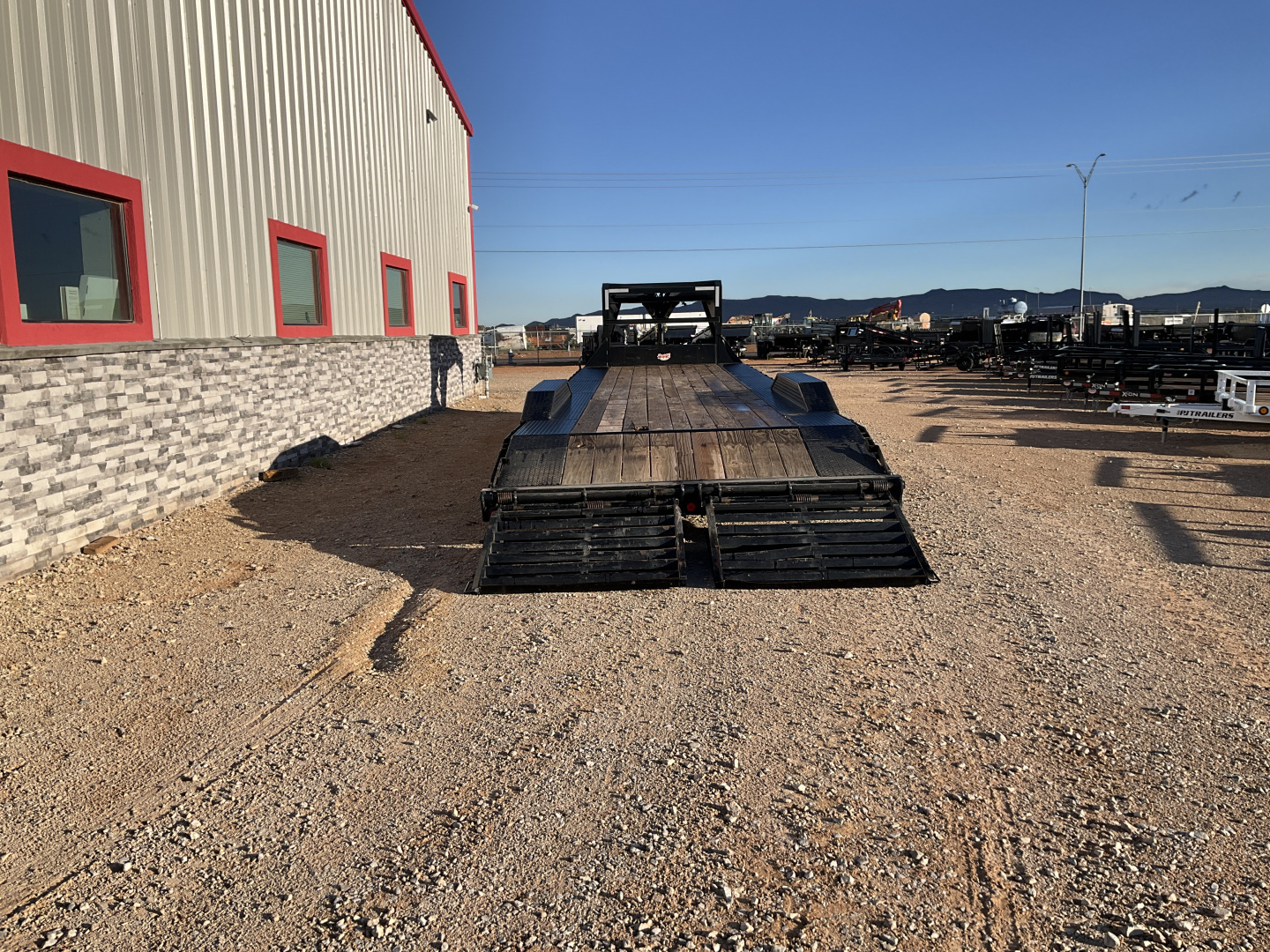 Used 2023 PJ 102"x32' Pro-Beam Super-Wide Equipment Trailer- H7