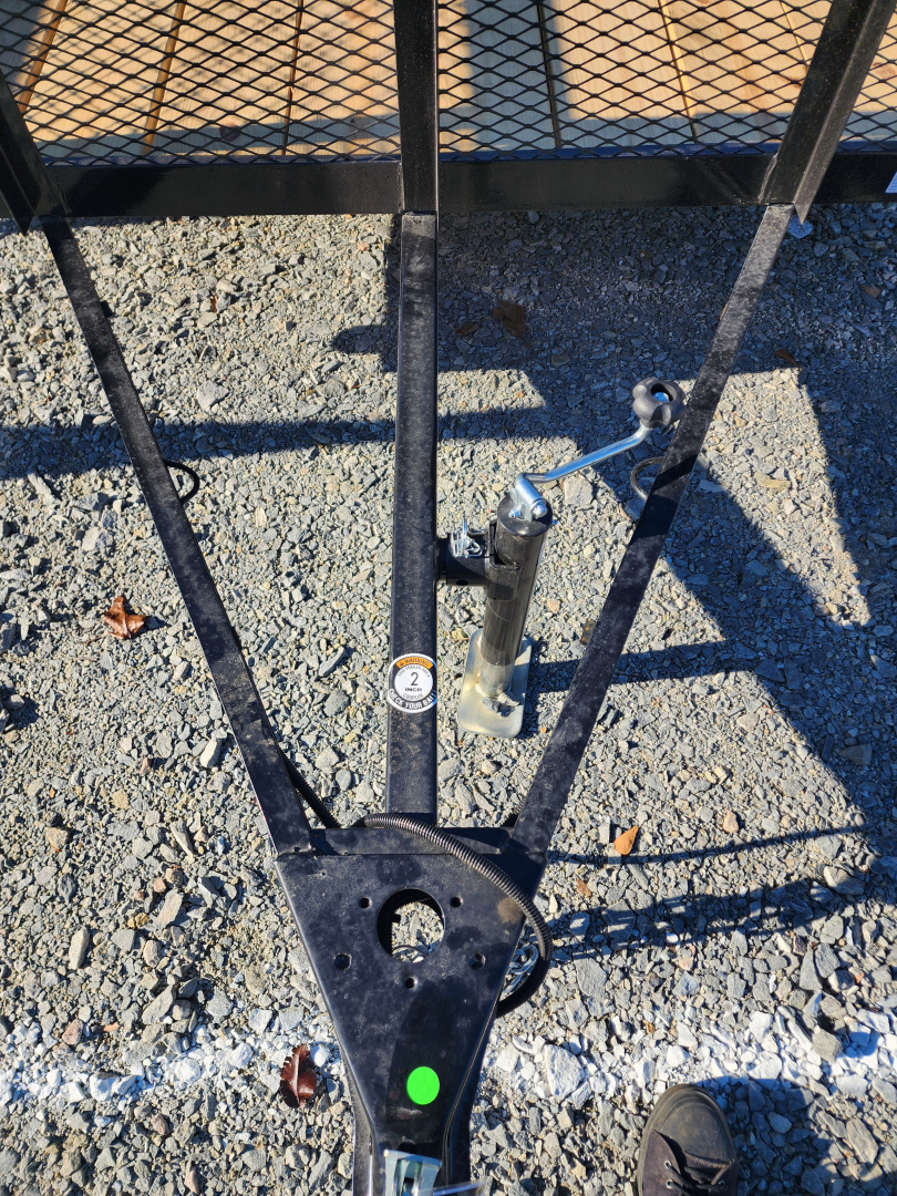 New 2026 Down 2 Earth Trailers 6X10 w/2ft Expanded Metal Sides Utility Trailer