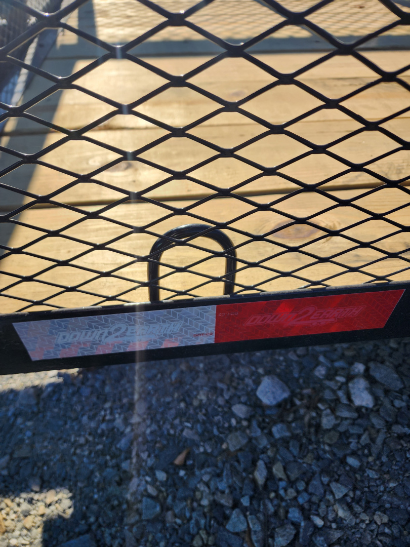 New 2026 Down 2 Earth Trailers 6X10 w/2ft Expanded Metal Sides Utility Trailer