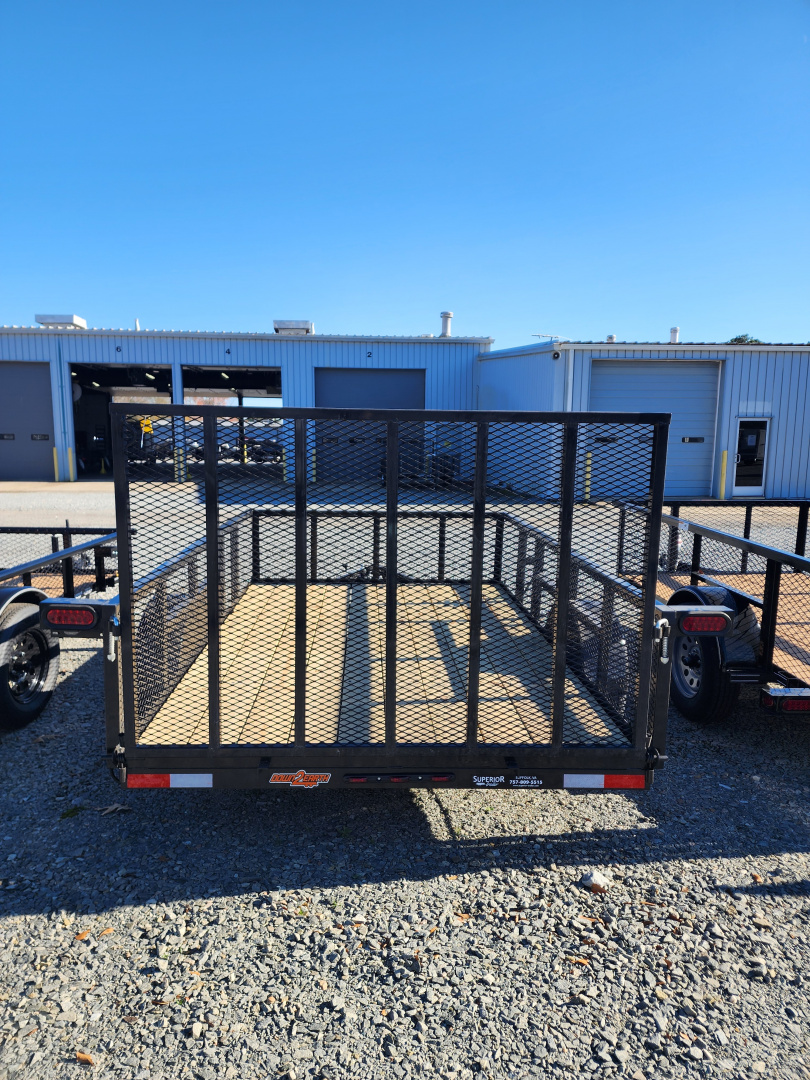 New 2026 Down 2 Earth Trailers 6X10 w/2ft Expanded Metal Sides Utility Trailer