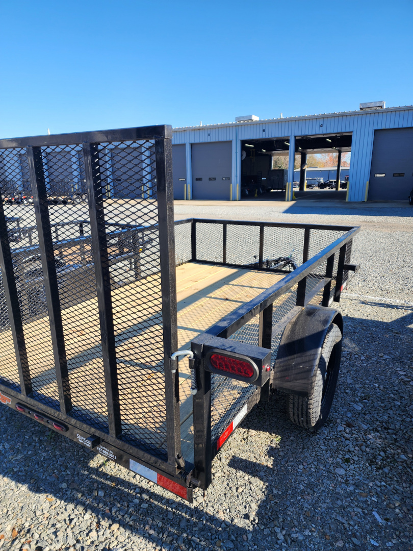 New 2026 Down 2 Earth Trailers 6X10 w/2ft Expanded Metal Sides Utility Trailer