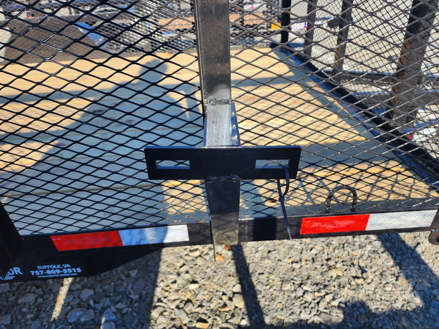 New 2026 Down 2 Earth Trailers 6X10 w/2ft Expanded Metal Sides Utility Trailer