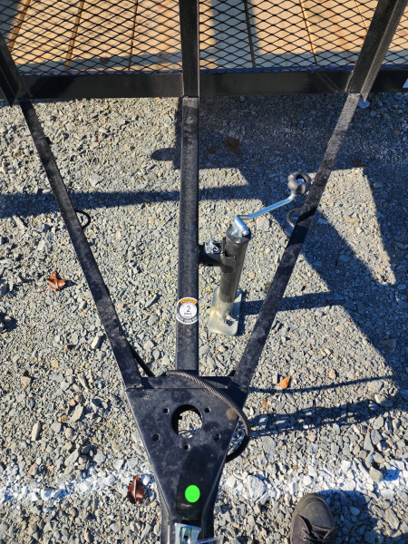 New 2026 Down 2 Earth Trailers 6X10 w/2ft Expanded Metal Sides Utility Trailer