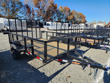 New 2026 Down 2 Earth Trailers 6X10 w/2ft Expanded Metal Sides Utility Trailer