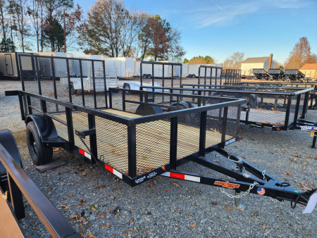 New 2026 Down 2 Earth Trailers 6X12 w/2ft Expanded Metal Sides Utility Trailer